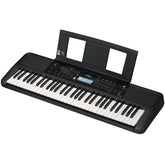 Combo Teclado Musical Yamaha PSR-E383 - Base + Estuche + Adaptador